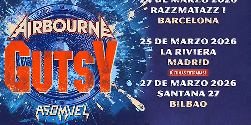 Airbourne + Asomvel (Bilbao)