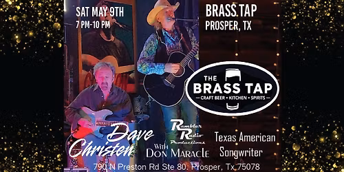 Dave Christen Duo w\/ Don Maracle