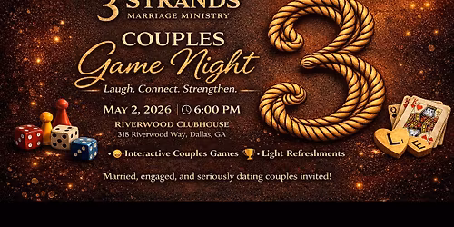 3 Strands Marriage Ministry Game Night