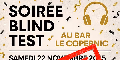 Le Blind Test du Copernic au profit de l'association Mon Petit Guerrier Sourire