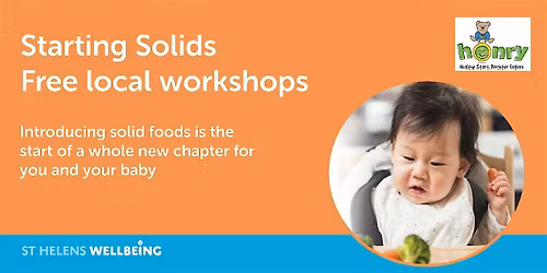 Starting Solids Workshop (4 to 7 months)
