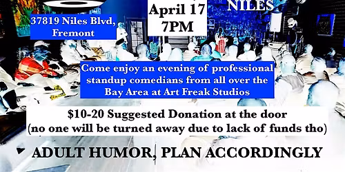 Comedy Night in Fremont at Art Freak Studios