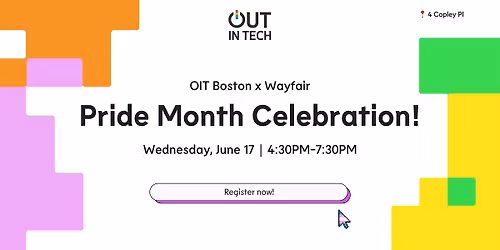 Out in Tech Boston Pride Month Celebration!