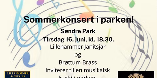 Sommerkonsert i parken!