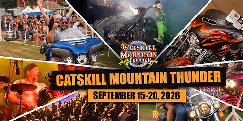 2026 Catskill Mountain Thunder Motorcycle Festival 