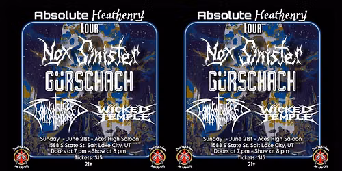 Nox Sinister, Gurschach, Contraferrous, & Wicked Temple