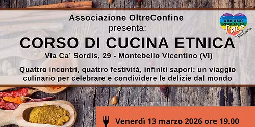 Corso di Cucina Etnica