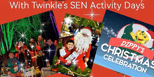 THE ULTIMATE SEN KIDS CHRISTMAS EVENT & PARTY AT THE ROARR DINOSAUR SPARKEL IN THE DARK