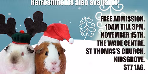 The Potteries Guinea Pig Rescue - Animal Rescue Christmas Fair 2025