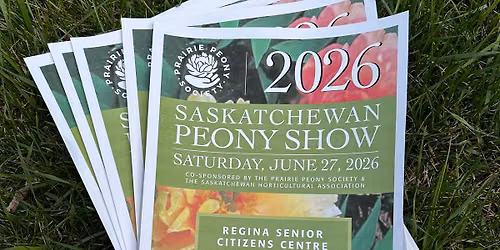 Saskatchewan Peony Show, Regina