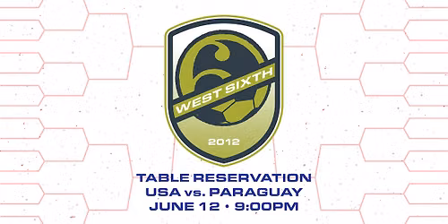 USA v Paraguay Table Reservation