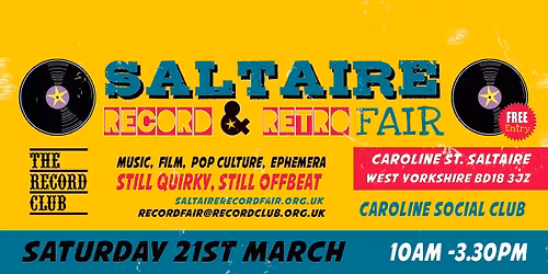 Saltaire Record & Retro Fair