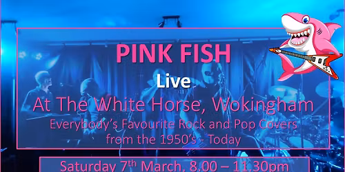 Pink Fish Live at The White Horse, Wokingham