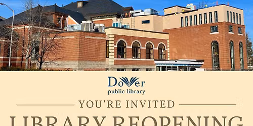Dover Public Library Reopening