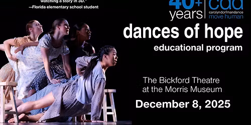 Dances of Hope educational program for students