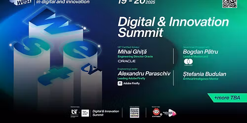 West Digital and Innovation Summit @ UVT 2025