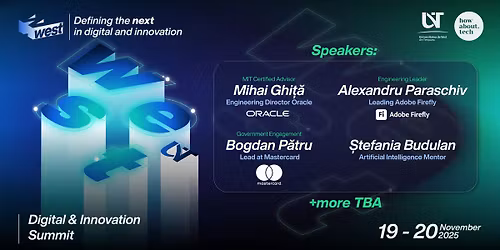 West Digital and Innovation Summit @ UVT 2025