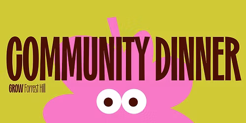 Community Dinner (Free Wood-Fired Pizza)