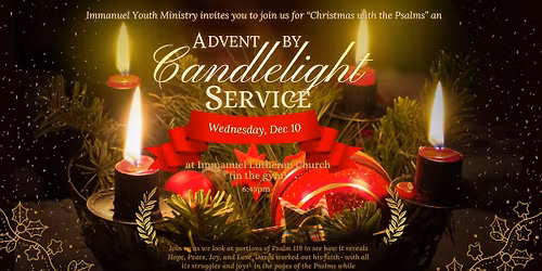 Advent by Candlelight - Christmas with the Psalms