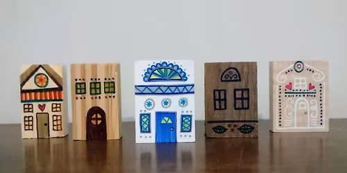 Gingerbread Houses and Santa