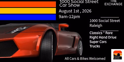 1000 Social Street Car Show @The Exchange