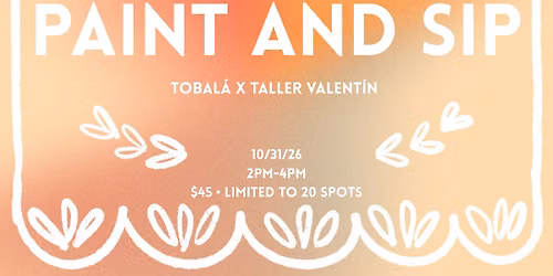 D\u00eda de los Muertos Paint and Sip @ Tobal\u00e1