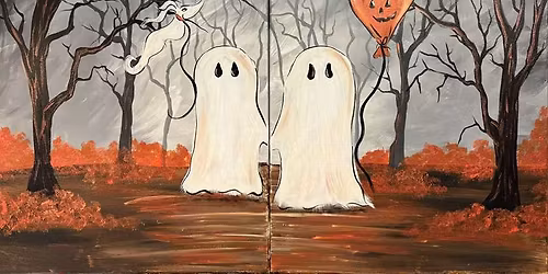 DATE NIGHT! Sip & Paint 'Strolling with My Boo' with us!