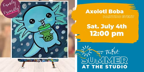 *FAMILY EVENT* Pick Your Color! Mount Pleasant Guided Painting Event