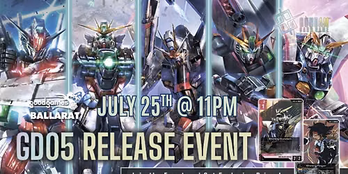 Gundam Card Game GD05 Release Event @ Good Games Ballarat