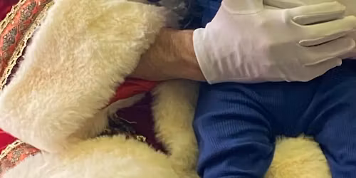 Pictures with Mr and Mrs Claus 