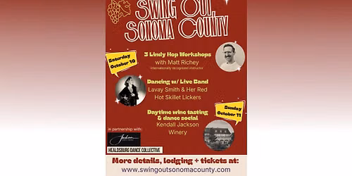 Swing Out, Sonoma County - Lindy Hop Weekend