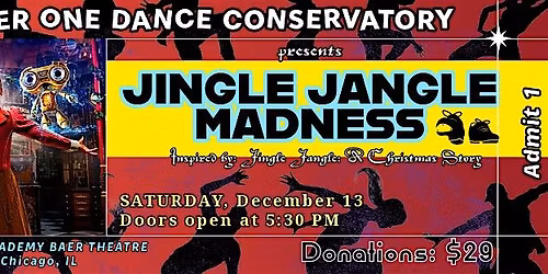 PREMIER ONE DANCE CONSERVATORY-JINGLE JANGLE MADNESS