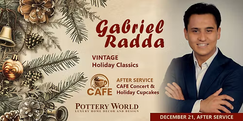 Cafe Concert with Gabriel Radda