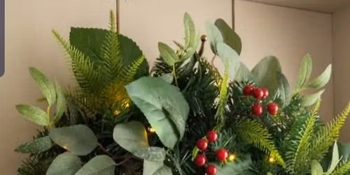 xmas wreath\/table centrepiece workshop 