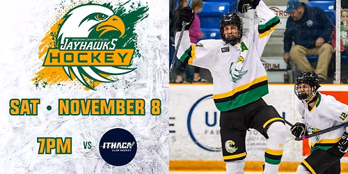 JCC Jayhawks Hockey vs Ithaca College