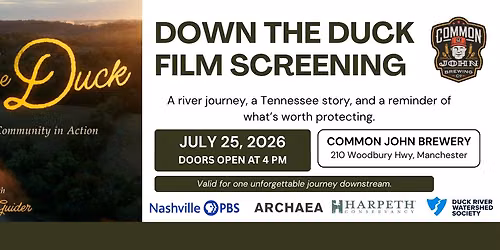 Down the Duck Screening -- Manchester