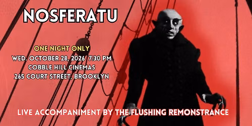 Nosferatu with Live Accompaniment