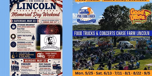 Food Trucks at Town of Lincoln Fireworks
