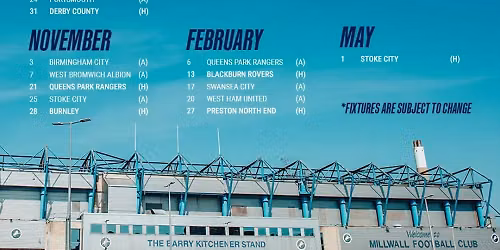 Millwall vs Lincoln City at The Den