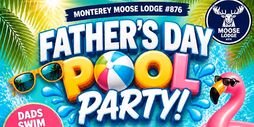 DADS SWIM FREE ON FATHER'S DAY (Membership Required)