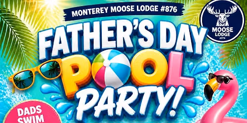 DADS SWIM FREE ON FATHER'S DAY (Membership Required)