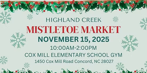 Highland Creek Mistletoe Market