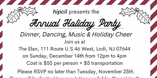 Annual Holiday Party