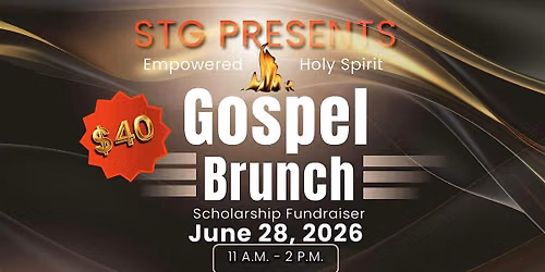 STG PRESENTS A GOSPEL BRUNCH