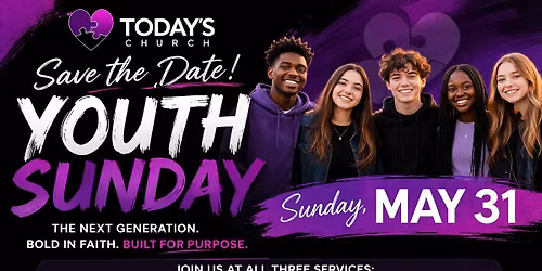 May Youth Sunday - 10:30 AM Service 