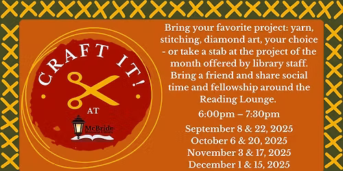 Craft It! at McBride