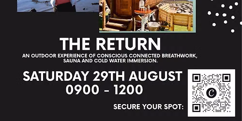 The Return - Conscious connected breathwork, sauna & cold water immersion