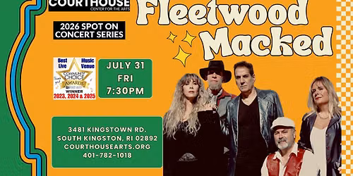 FLEETWOOD MAC \u2013 Fleetwood Macked 7\/31\/2026 FRI 7:30PM