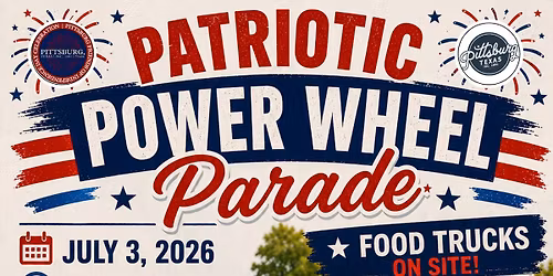 Patriotic Power Wheel Parade