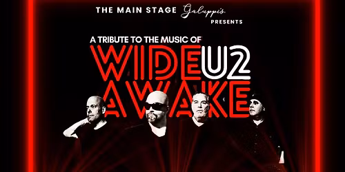 Wide Awake Tribute to U2 Live @ Galuppi's 